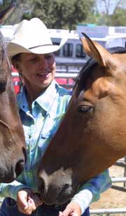 Noel with her horse Chex